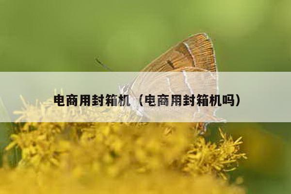 電商用封箱機(jī)（電商用封箱機(jī)嗎）