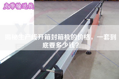 揭秘生產(chǎn)線開箱封箱機(jī)的價(jià)格，一套到底要多少錢？