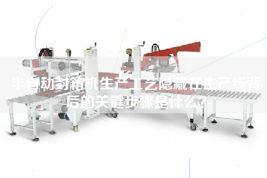 半自動封箱機生產工藝隱藏在生產線背后的關鍵步驟是什么？