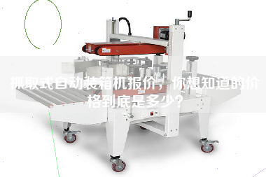 抓取式自動裝箱機(jī)報價，你想知道的價格到底是多少？