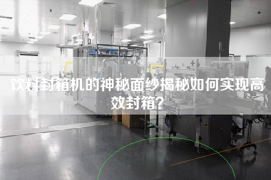 飲料封箱機(jī)的神秘面紗揭秘如何實(shí)現(xiàn)高效封箱？