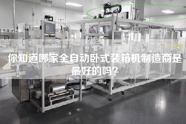 你知道哪家全自動臥式裝箱機制造商是最好的嗎？
