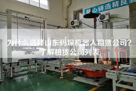 為什么選擇山東碼垛機(jī)器人租賃公司？了解租賃公司列表