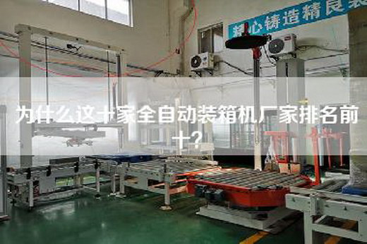 為什么這十家全自動裝箱機廠家排名前十？