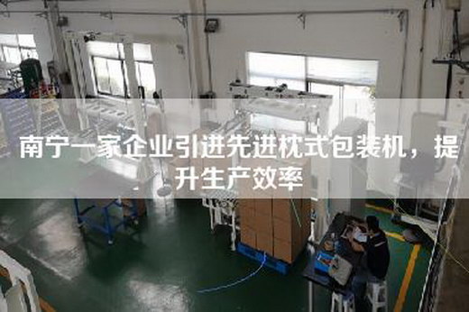 南寧一家企業(yè)引進(jìn)先進(jìn)枕式包裝機(jī)，提升生產(chǎn)效率