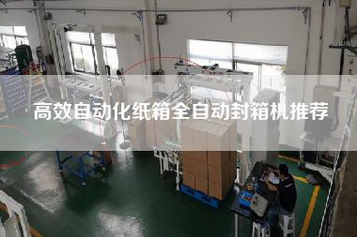 高效自動化紙箱全自動封箱機推薦