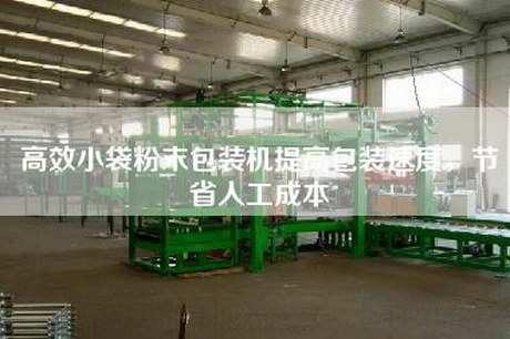高效小袋粉末包裝機提高包裝速度，節(jié)省人工成本