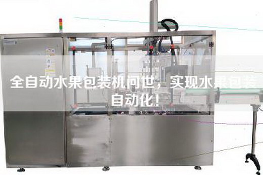 全自動(dòng)水果包裝機(jī)問世，實(shí)現(xiàn)水果包裝自動(dòng)化！
