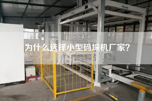 為什么選擇小型碼垛機(jī)廠家？