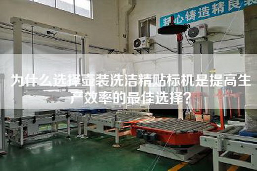 為什么選擇壺裝洗潔精貼標(biāo)機是提高生產(chǎn)效率的最佳選擇？