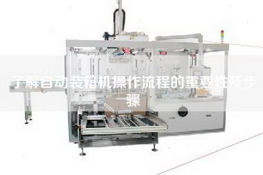 了解自動(dòng)裝箱機(jī)操作流程的重要性及步驟