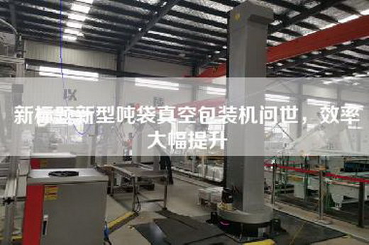 新標(biāo)題新型噸袋真空包裝機(jī)問世，效率大幅提升