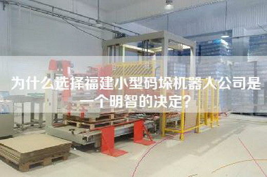 為什么選擇福建小型碼垛機器人公司是一個明智的決定？